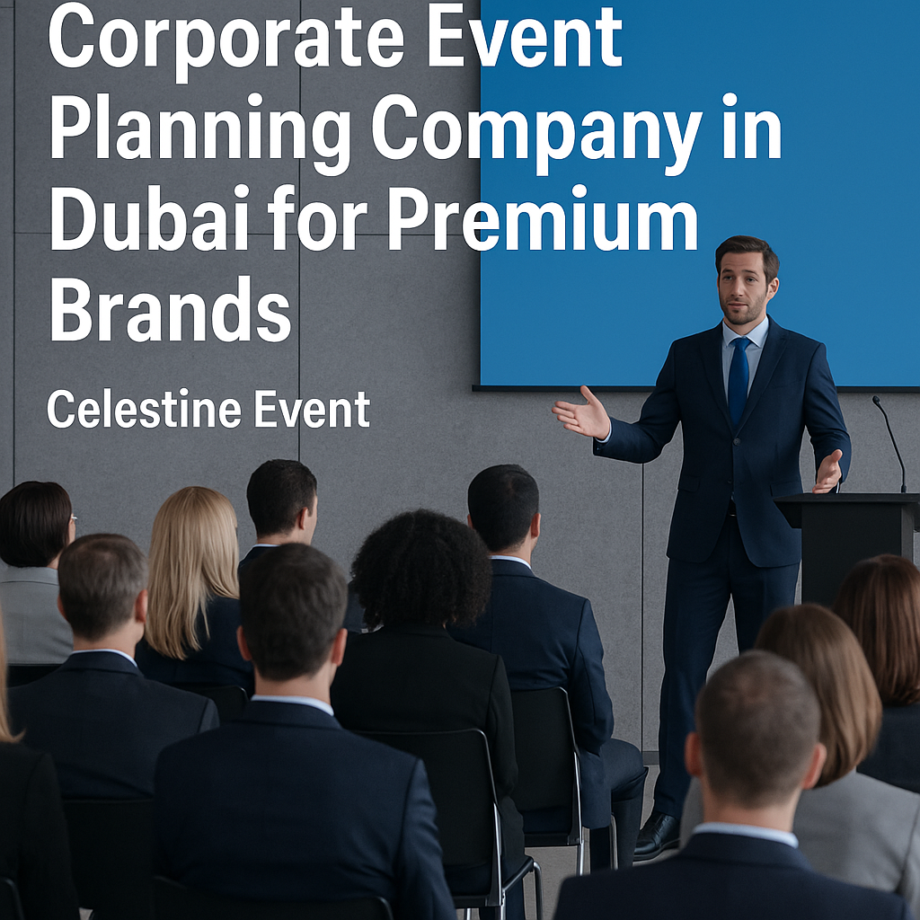 Corporate Event Planning in Dubai: How Celestine Event Powers Premium Brand Experiences