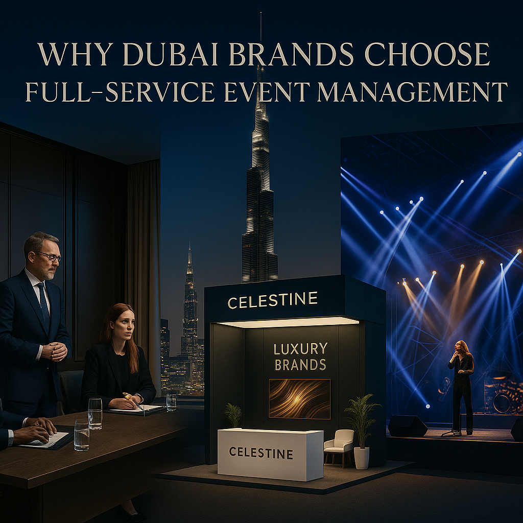 Why Dubai Brands Choose Full-Service Event Management