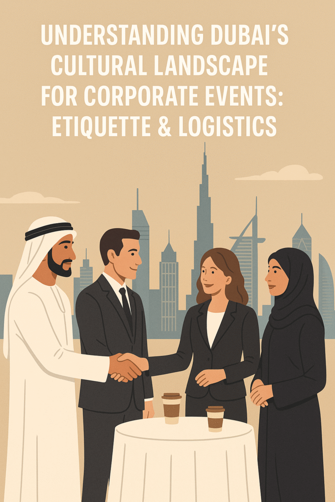 Understanding Dubai’s Cultural Landscape for Corporate Events: Etiquette & Logistics