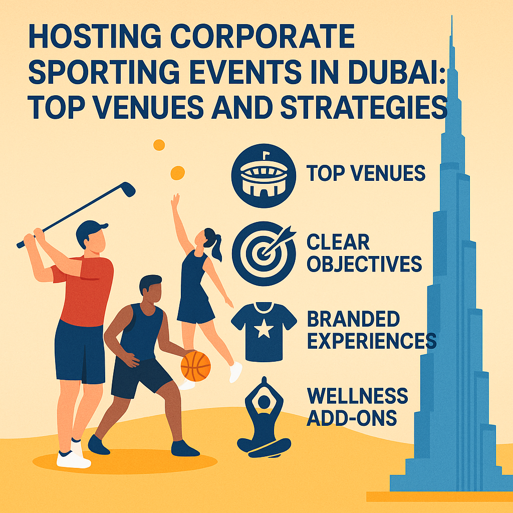 Hosting Corporate Sporting Events in Dubai: Top Venues and Strategies