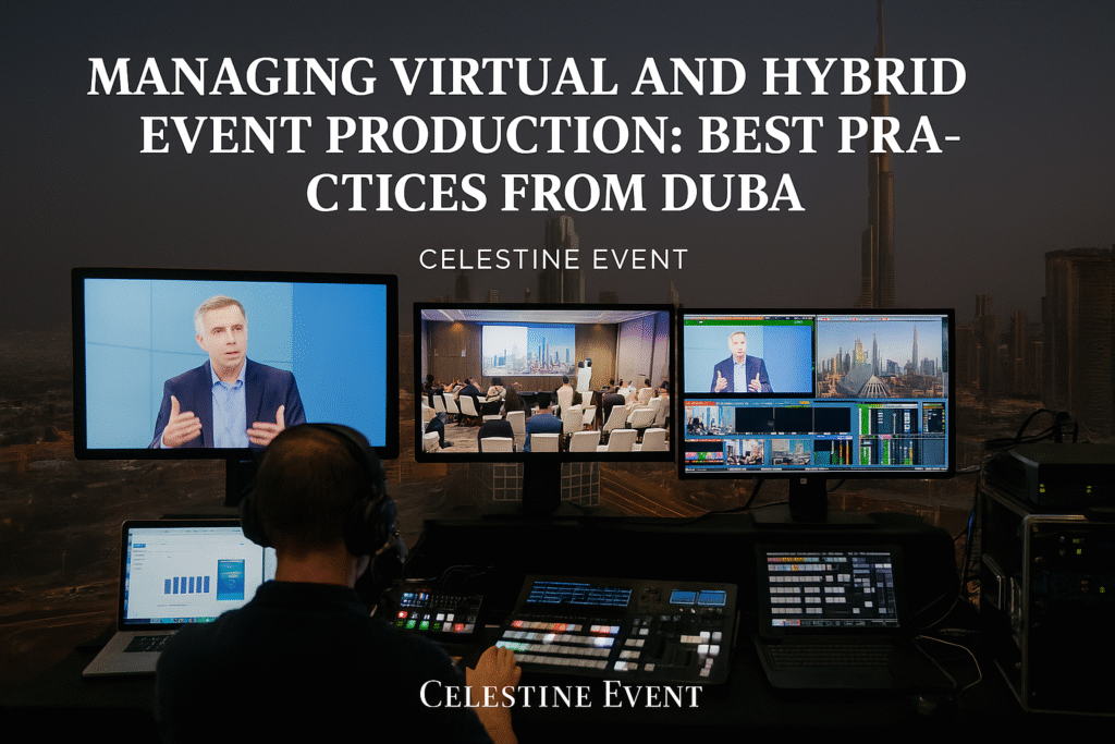Managing Virtual and Hybrid Event Production: Best Practices from Dubai