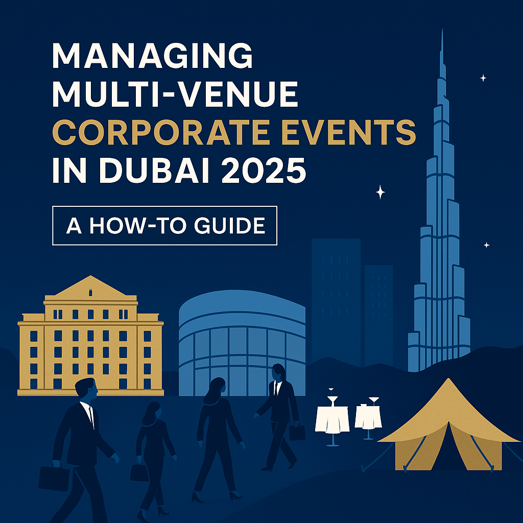 Managing Multi-Venue Corporate Events Across Dubai: A How-To Guide