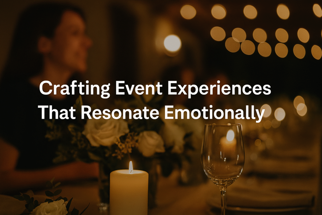 Crafting Event Experiences That Resonate Emotionally