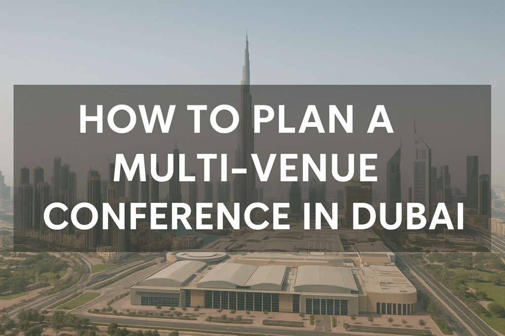 How to Plan a Multi Venue Conference in Dubai